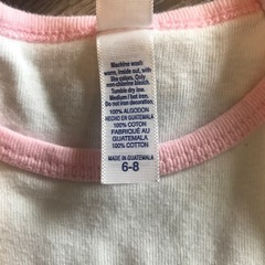 バレリーナ風　Tシャツ　フィット型の画像