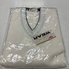 W2504-680 メンズ ニットVネック長袖 Mサイズ 未使用...