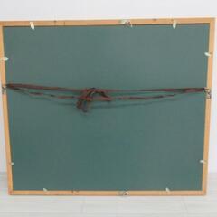 金属絵画「富嶽三十六景 凱風快晴」/ 葛飾北斎 浮世絵 赤富士 / 絵画 F６号 / 額装付の画像