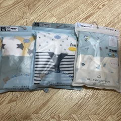 【新品未使用】夏用前開き肌着80cm