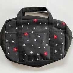 【未使用】［agnes b. VOYAGE］星柄バッグインバッグの画像