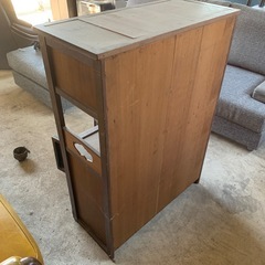 昭和 アンティーク 収納 家具 キャビネット レトロの画像