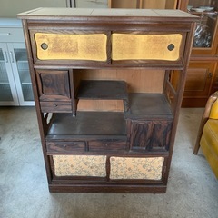 昭和 アンティーク 収納 家具 キャビネット レトロ