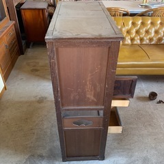 昭和 アンティーク 収納 家具 キャビネット レトロの画像