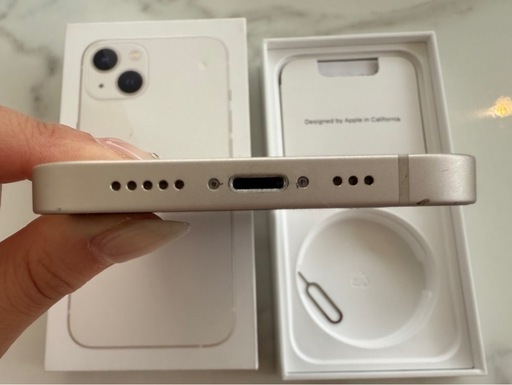 【美品】Iphone 13 256GB 海外Appleストア購入 シャッター音なし　バッテリー84%