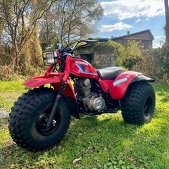 1983 ホンダ　atc 185s　3輪バギー　実動　超レアスパイクタイヤ3本付き　サービスマニュアル付き　パーツリスト付き 　の画像