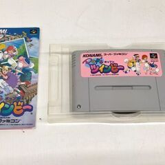 SFC スーパーファミコンソフト ポップンツインビー SHVC-PT コナミ 動作確認済み KONAMI ☆ 札幌市 豊平区 平岸の画像
