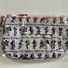 【未開封】ミッキー&ミニー カードケース付きミニポーチ の画像