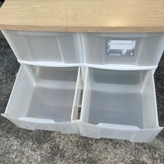 衣装ケース　収納ケース　収納棚　家具【横62.4奥37.9縦61.5cm】の画像