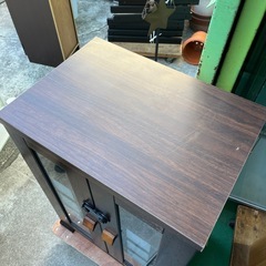 食器棚　キッチンボード　キッチン収納　レンジボード　家具【横58.5奥41.5高81.5cm】の画像