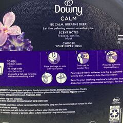 海外・日本製品のサルベージ品　Downy　CALM　3.28L　柔軟剤です。の画像