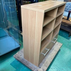 収納棚　カラーボックス　家具　キッチンボード　レンジボード　収納ボックス　食器棚【横79奥29.4高85.5cm】の画像