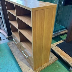 収納棚　カラーボックス　家具　キッチンボード　レンジボード　収納ボックス　食器棚【横79奥29.4高85.5cm】の画像