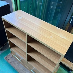 収納棚　カラーボックス　家具　キッチンボード　レンジボード　収納ボックス　食器棚【横79奥29.4高85.5cm】の画像