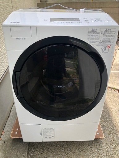 f○□東芝・ドラム式洗濯乾燥機 ZABOONザブーン 【TW-117A8L