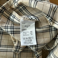 キッズ服 110 EAST BOY シャツの画像