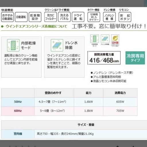 corona ウィンドファン2018年製  