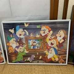 ディズニーパズル枠付　4点 の画像