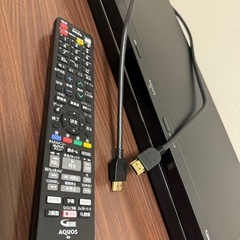 SHARP AQUOS  ブルーレイ レコーダーの画像
