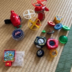 コマ、ヨーヨー、ヘリコプター他小物おもちゃ