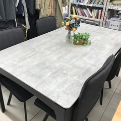 ６人掛けダイニングテーブル＆イス４脚セット