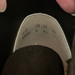 【受付停止】Clarks クラークス　デザインブーツ　ブラウンの画像