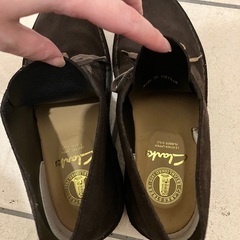 【受付停止】Clarks クラークス　デザインブーツ　ブラウンの画像
