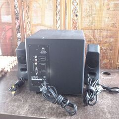 LOGICOOL スピーカーシステム 40W 2.1ch PCスピーカー Z523BK ロジクール ☆ 札幌市 北区 屯田の画像