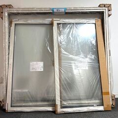 【S03】小樽市引き渡し限定 未使用品 格安 LIXIL リクシル エルスターS引違い窓半外ア付枠  長期保管品 傷みありの画像