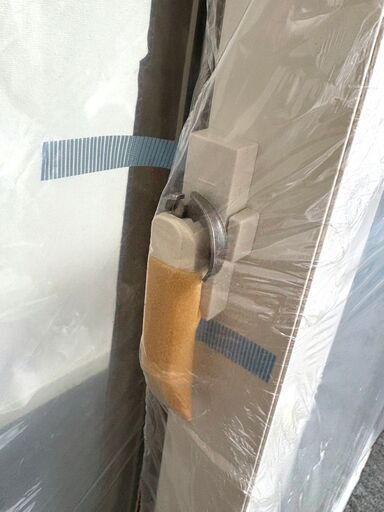【S03】小樽市引き渡し限定 未使用品 格安 LIXIL リクシル エルスターS引違い窓半外ア付枠  長期保管品 傷みあり
