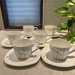 Aynsley カップ&ソーサー6客セット