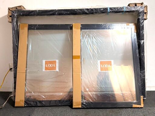【S04】小樽市引き渡し限定 未使用品 格安 LIXIL リクシル  エルスターS 引違い窓一式 長期保管品 傷みあり