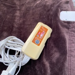 山善　シングル電気毛布の画像
