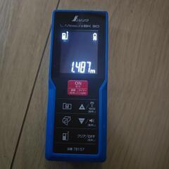 シンワ測定 78157 レーザー距離計L-Measure BK 30 大型液晶の画像