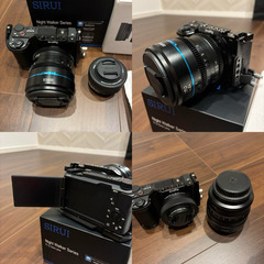 SONY ZV-E10ii-NightWalker 24mmt1.2 + その他の画像