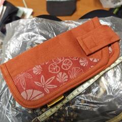 新品　ハンドメイド　メガネケース