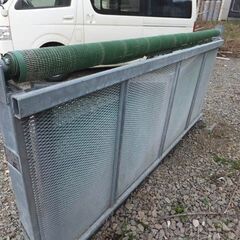 ◆ステーションボックス◆折りたたみ式　ごみステーション　破れあり　USEDの画像