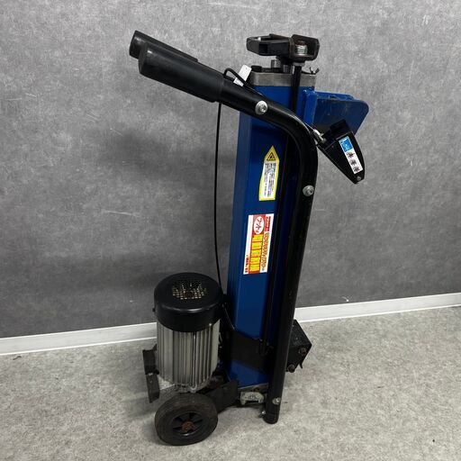 ◎K376 シンセイ フット式　薪割機 FWS6TP-52 100V フットペダル操作