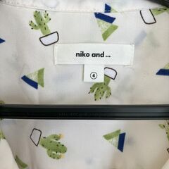 値下げ　美品　niko and...ワンピース　半袖 の画像