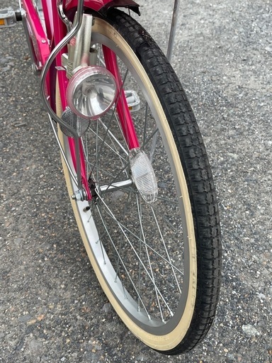 ブリジストン エコパル子供用自転車20インチ【後輪タイヤ確認中