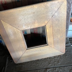 青森ヒバテーブル中古品の画像