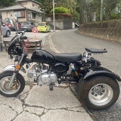 モンキー風トライク(側車付き軽二輪登録)【196】の画像