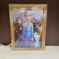 管理番号12404 ディズニー　アナと雪の女王2 3Dポスター　アートボードの画像