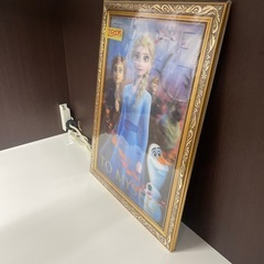管理番号12404 ディズニー　アナと雪の女王2 3Dポスター　アートボードの画像