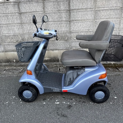 ほぼ全国送込 スズキ セニアカー レッド ET4D6 電動四輪