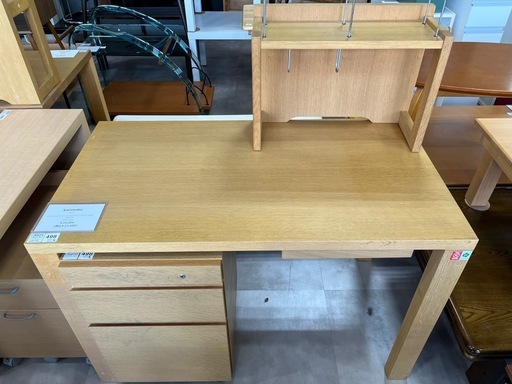 【新生活応援】karimoku ﾃﾞｽｸ 柚机付き入荷！345