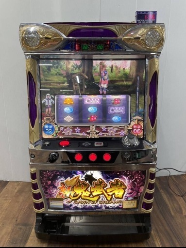 サミー パチスロ 新鬼武者 DAWN OF DREAMS 再臨 実機 メダル不要