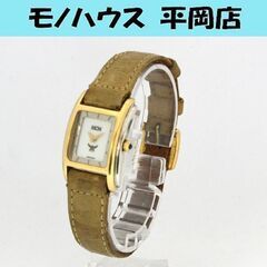 動作品 MCM 5.740.4.0.65 クオーツ式腕時計 ETA 980.003 スクエア 2針 コンビカラー 25年4月電池交換 札幌市 清田区 平岡の画像