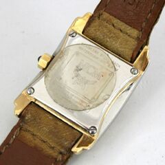 動作品 MCM 5.740.4.0.65 クオーツ式腕時計 ETA 980.003 スクエア 2針 コンビカラー 25年4月電池交換 札幌市 清田区 平岡の画像
