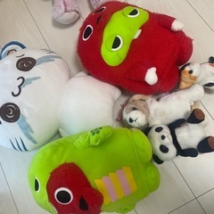 ぬいぐるみ、ほぼ新品から汚れありまでの画像